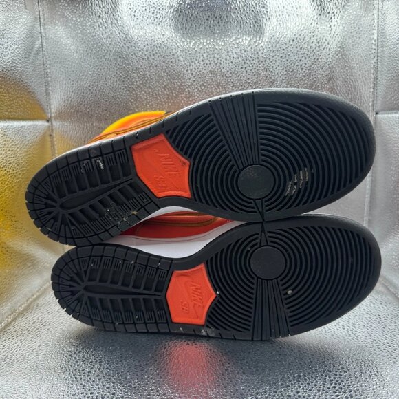 Size 8.5 Nike Dunk SB‎ High Sweet Tooth Mens Orange White Sneakers FN5107-700 - Picture 12 of 13